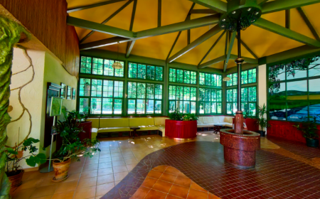 Pijalnia w Parku Zdrojowym w Długopolu-Zdroju