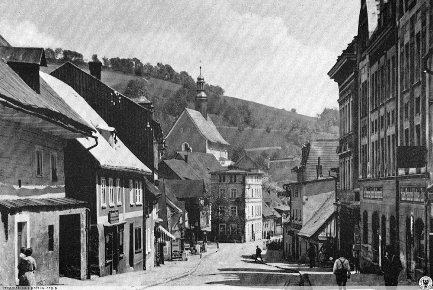 Duszniki Zdrój - kościół p.w. Świętego Krzyża (nieistniejący)