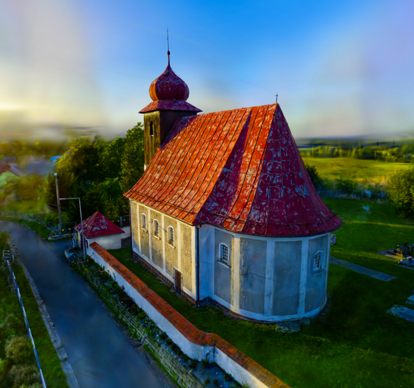 Kościół Św. Floriana w Szklarni 3D